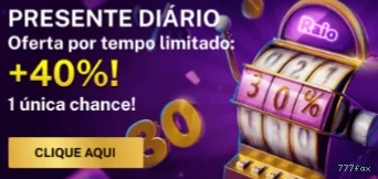 Bônus exclusivos membros VIP 777fax